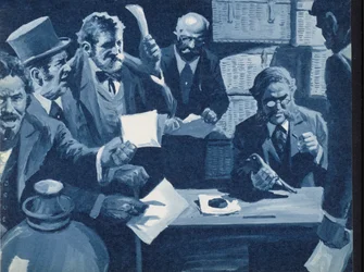 Paul Julius Reuter und seine Brieftaubenpost